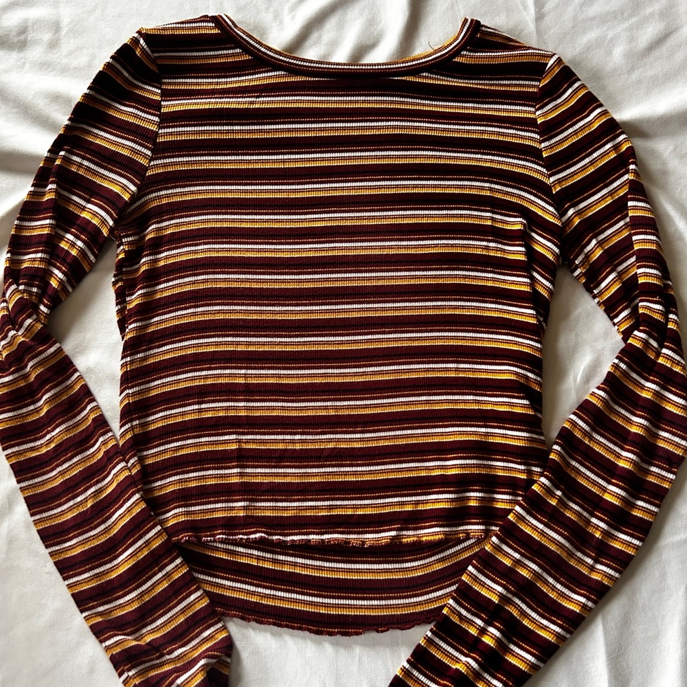Stripped long sleeve